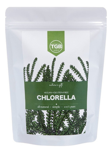 Alga Chlorella 100% Natural 500 Gr