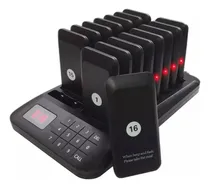 Comprar Chamador Wireless Sem Filas Restaurante Bares C\u002F 16 Pager