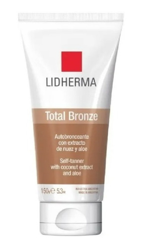Lidherma Autobronceante Total Bronze Bronceado Natural