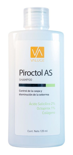 Piroctol As Shampoo 120ml Dermatitis Seborreica Anticaspa