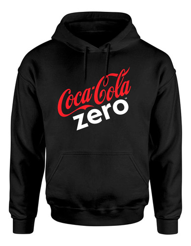 Buzo Canguro Con Capucha - Coca Cola Zero