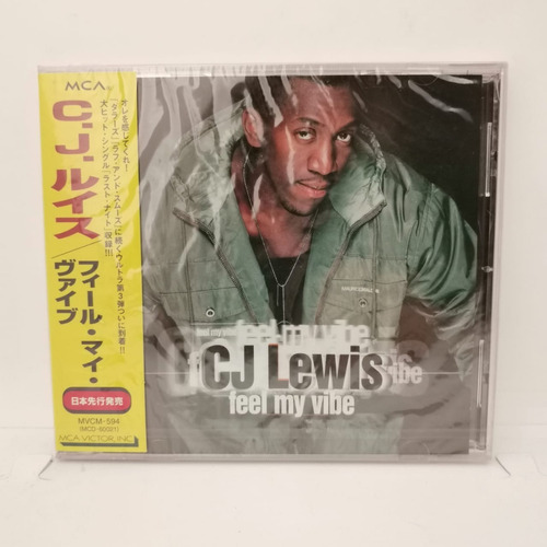 Cj Lewis Fell My Vibe Cd Japones Obi Nuevo Musicovinyl