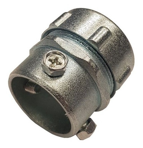 Conector Tuberia Emt A Flexible Metalico 25mm