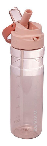 Garrafa Squeeze Wolff De Policarbonato Rosa 830ml