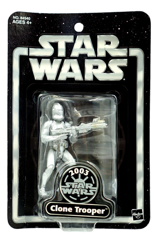 Star Wars Silver Clone Trooper Convention Figure Detalle