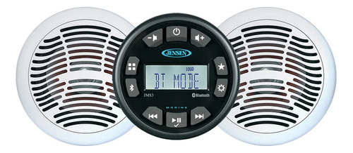 Jensen Jms3spkg Marine Am/fm/usb Bluetooth Sistema Estreo Co