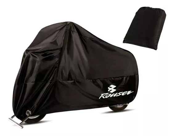 Funda Cubre Moto Protector Negra P/bajaj Rouser Ns 200 Rs200