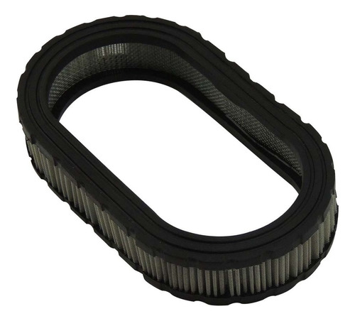 Filtro Oval Esportivo Elemento Filtrante Marmita 40mm Cor Prata