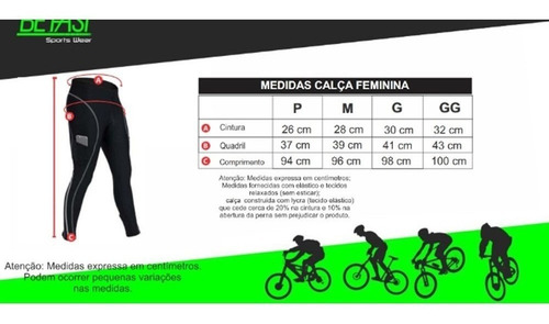 Imagem 5 de 5 de Calca Befast Feminina Advanced Cos Alto Preta Forro D40