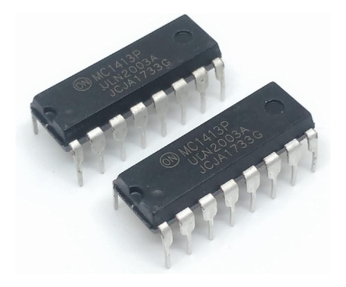 2x Paq. Mc1413p Arreglo 7 Transistores Darligton Tipo Dip 16