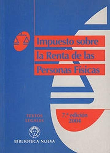 Libro Impuesto Sobre La Renta De Las Personas Fisi  De Aa Vv