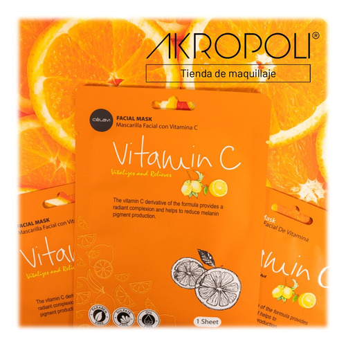 Mascarilla Facial De Vitamina C