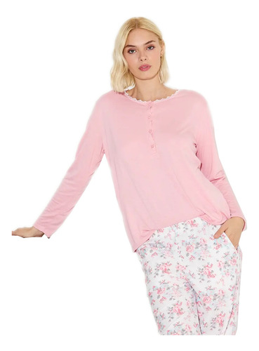 Pijama Para Dama Invierno Piscis De Sweet Lady 2668-24