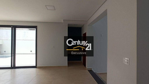 Imagem 3 de 9 de Sobrado Com 3 Suítes À Venda, 284 M² Por R$ 1.700.000 - Condomínio Residencial Milano - Indaiatuba/sp - Ca1101