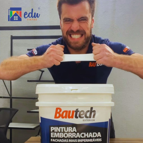 Bautech Emborrachada Excelente Resistência Ao Fissuramento