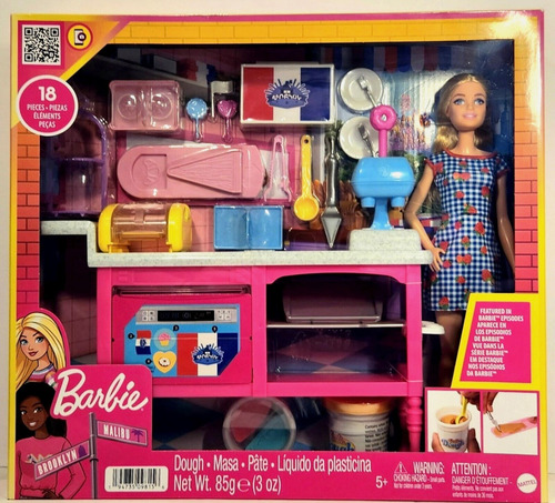 Barbie Pastelería Set Accesorios Mattel (Usado)