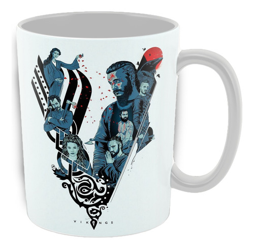 Taza De Cerámica - Vikings (varios Modelos) Vikings 007