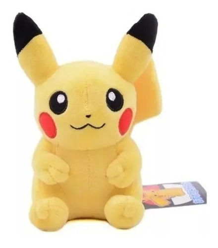Imagen 2 de 4 de Peluche Pikachu 20cm De Pokémon