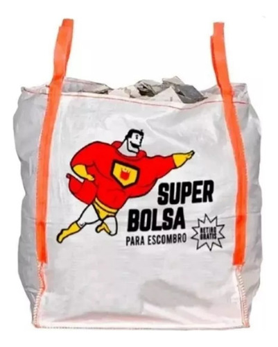 Super Bolsa Escombros 1 Metro 1700 Kgs Retiro Gratis Mf Shop