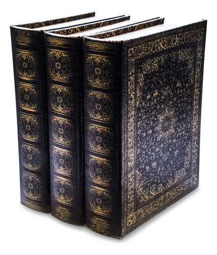 Caja Para Guardar Dvd Y Cd Bellagio-italia Old World Book Bo