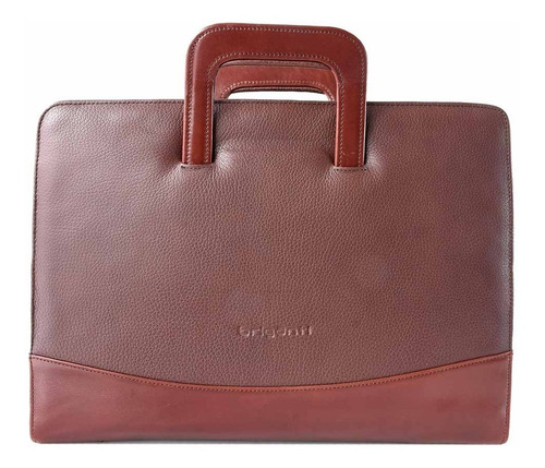 Portafolio Cuero Hombre Briganti Multiuso Moda - Acc60811