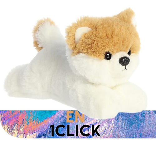Peluches Aurora Mini Flopsie Pomerania Perro Pup Cachorro
