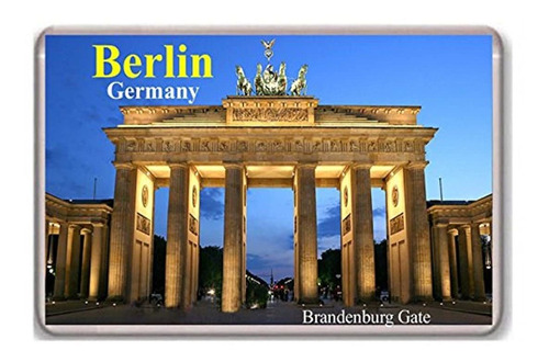 Imán Para Nevera ''alemania-berlín-puerta De Brandenburgo''