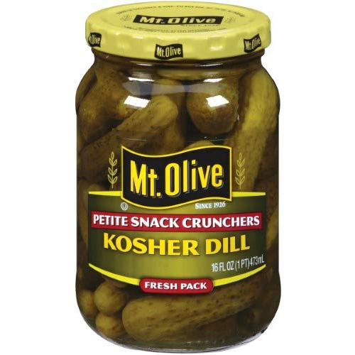 Mt. Olive, Kosher Dill Petite Snack Crunchers (paquete De 2)