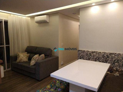 Imagem 1 de 20 de Apartamento Com 57 Metros Quadrados Na Vila Satúrnia Em Campinas - Sp. - Ap1470