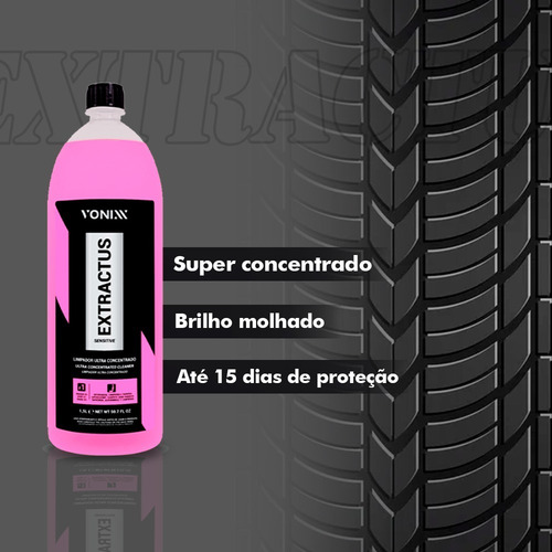 Extractus Sensitive Limpador Ultra Concentrado 1,5l Vonixx