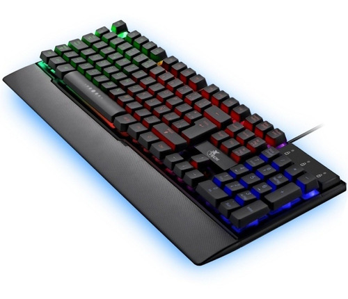 Teclado Gamer Retroiluminado Usb Xtech Xtk 510s Español 