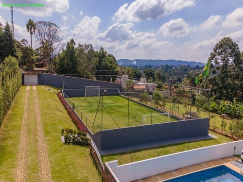 Imagem 9 de 30 de Linda Casa De Campo, Grande Parte Térrea, Avarandada Com Linda Vista E Ótimo Acabamento. - Ca01013 - 71031827
