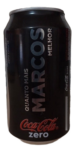 Lata De Coca-cola Temática Vazia - Marcos Marcos