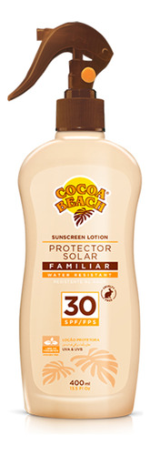Protector Solar Spray Gat Factor 30 400ml Cocoa Beach (7317)