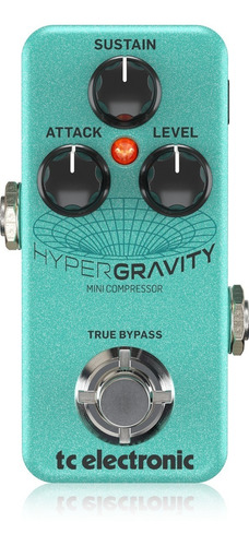 Tc Electronic Pedal Hypergravity Compressor True Bypass