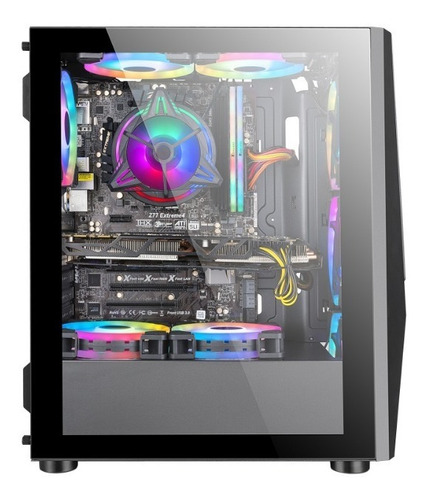 Gabinete Pc Gamer Sentey P20 Sf Usb 3.0 Rgb Filtro Atx