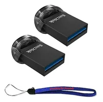 Comprar Pack De 2 Memorias Usb Sandisk Ultra Fit 64gb 3 1 Con Llaver