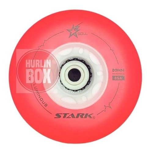 Rueda Iluminación Led Stark Soul Roller 80mm 85a X Unidad
