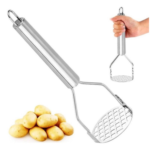 Kit Utensílios Para Cozinha Com 5 Peças Aço Inox