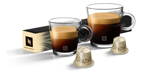 Cápsulas De Café Nespresso Brasil Organic 10 Cápsulas