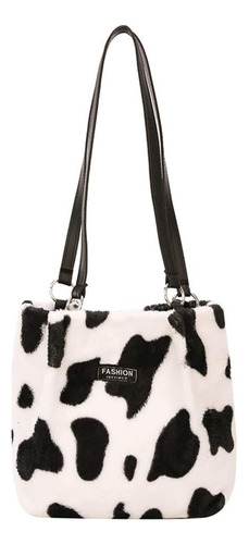 Valiclud, Bolso De Mano Con Estampado De Vaca Lechera Para M