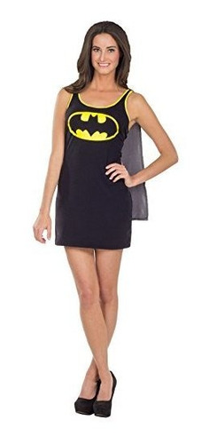 Vestido Tank Batgirl Con Capa Removible