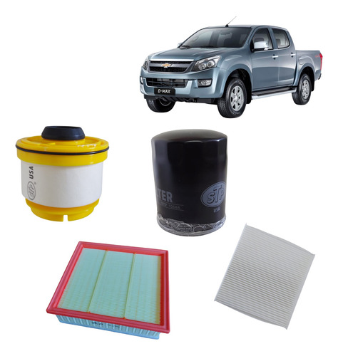 Kit De Filtros Chevrolet Dmax 2.5 2015-2019