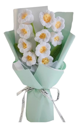 Bouquet De Crochet, Ramo De Flores De Punto, Flores