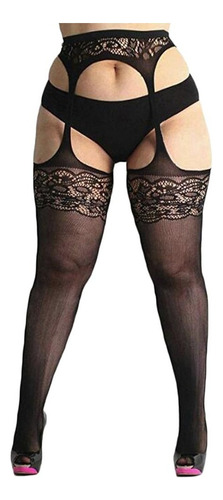 U Ropa Interior Para Mujer New Fishnet Medias Plus Size Lace