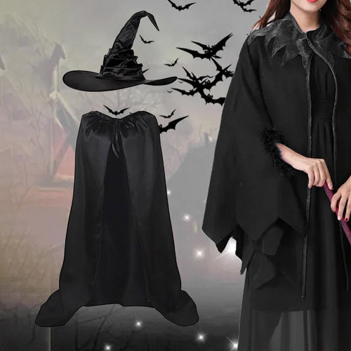 Conjunto De Sombrero De Mago De Halloween Conjunto De Para