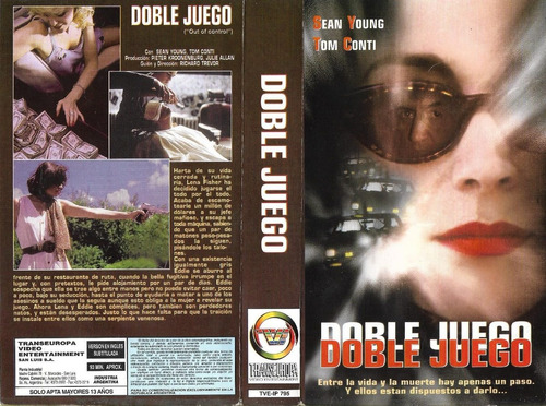 Doble Juego Vhs Sean Young Out Of Control (1998)