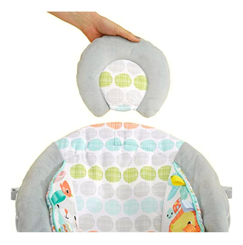 Bright Starts Comfy Baby Bouncer Soothing Vibrations Infant