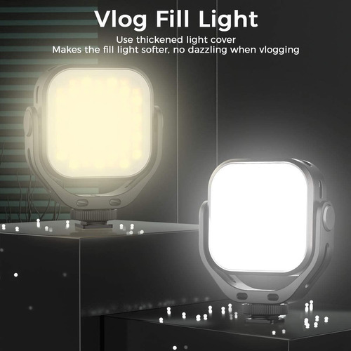 Imagen 7 de 10 de Luz Continua Vijim Vl66 Bi Color Bateria Interna 360° Zapata