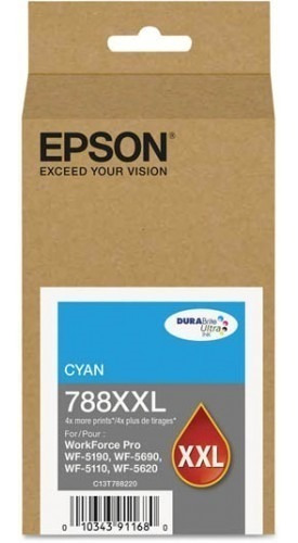 Epson T788xxl220-al Cartucho Cyan Para Wf-5190 Wf-5690 /vc